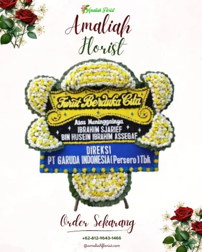 Papan Bunga Duka di Sumberpetung